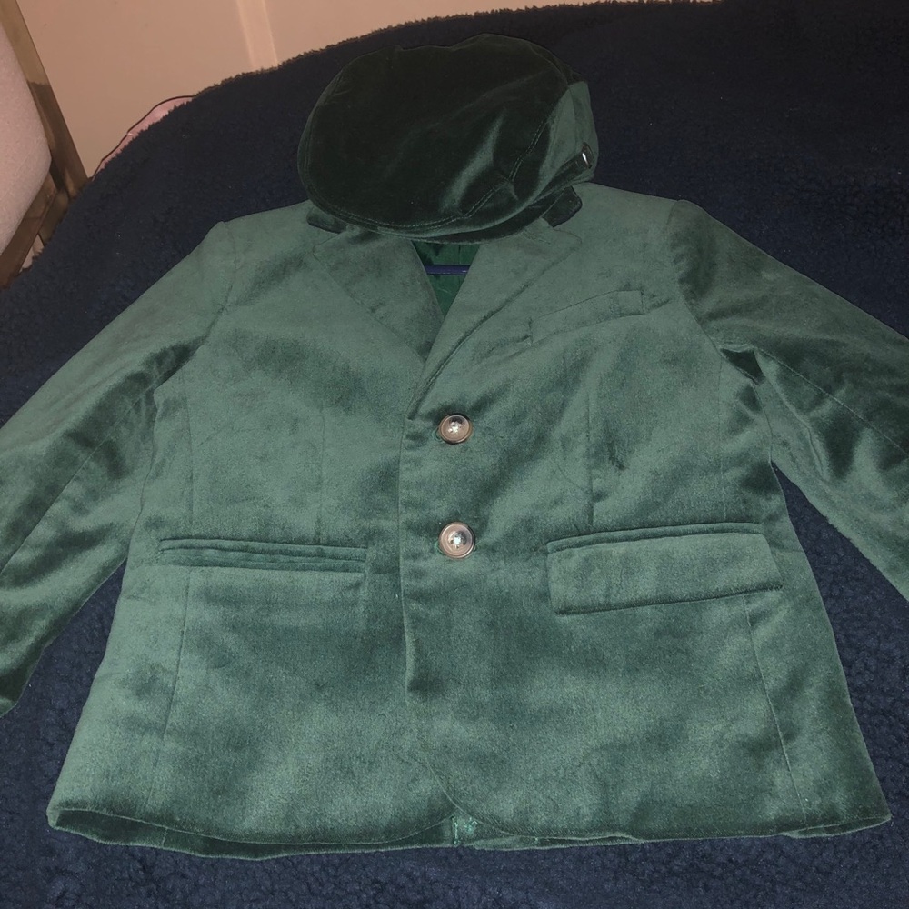 Janie and Jack blazer & hat